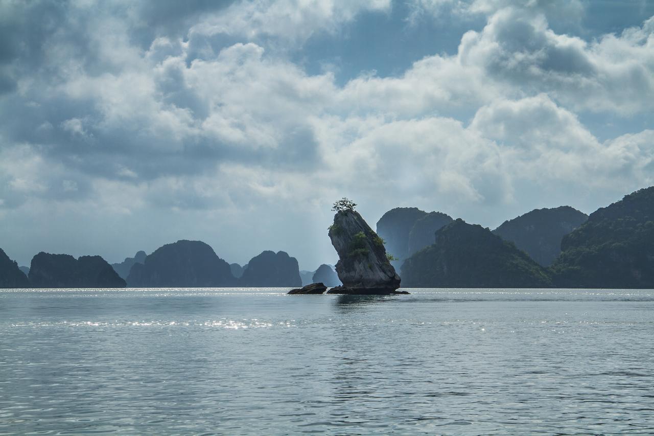 Ngoc Ha Hotel Chan Chau エクステリア 写真