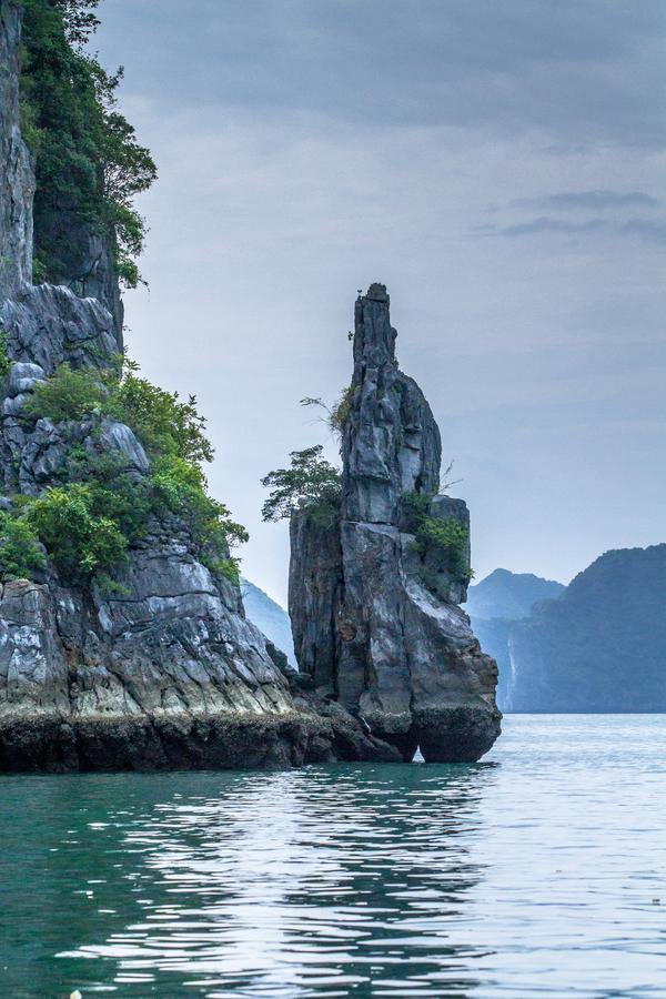 Ngoc Ha Hotel Chan Chau エクステリア 写真